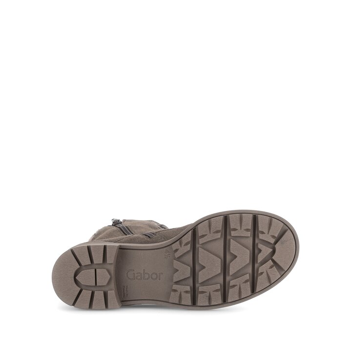 Bottine à lacets marron #4