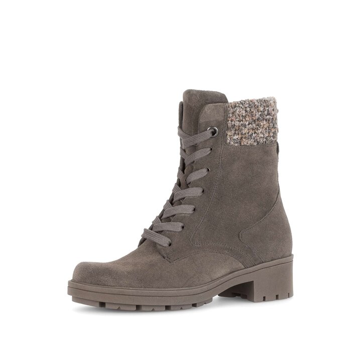 Bottine à lacets marron #2