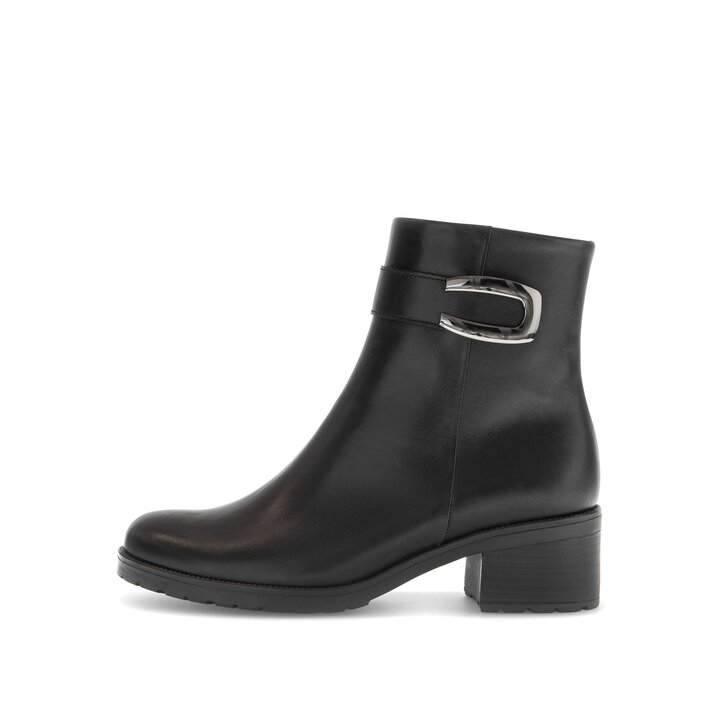 Elegante Stiefelette schwarz #0