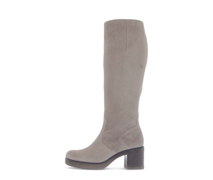 Bottes plateau beige #0
