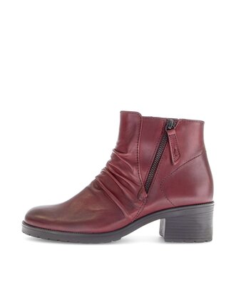 Elegante Stiefelette rot