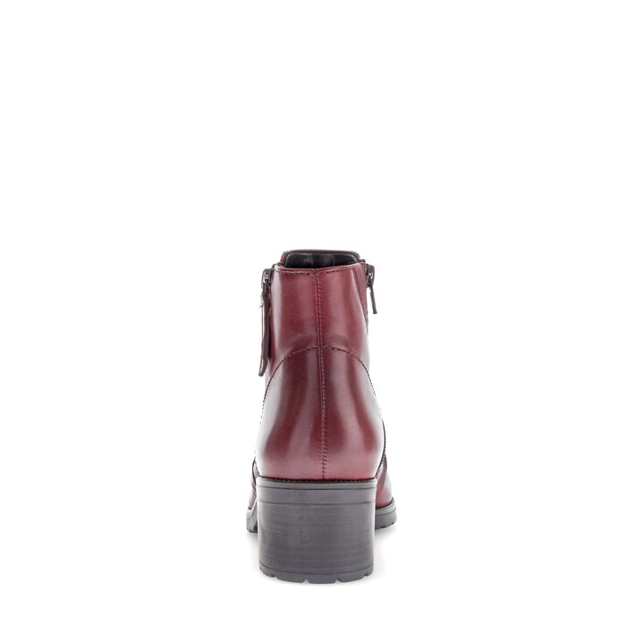 Sportliche Stiefelette rot #3