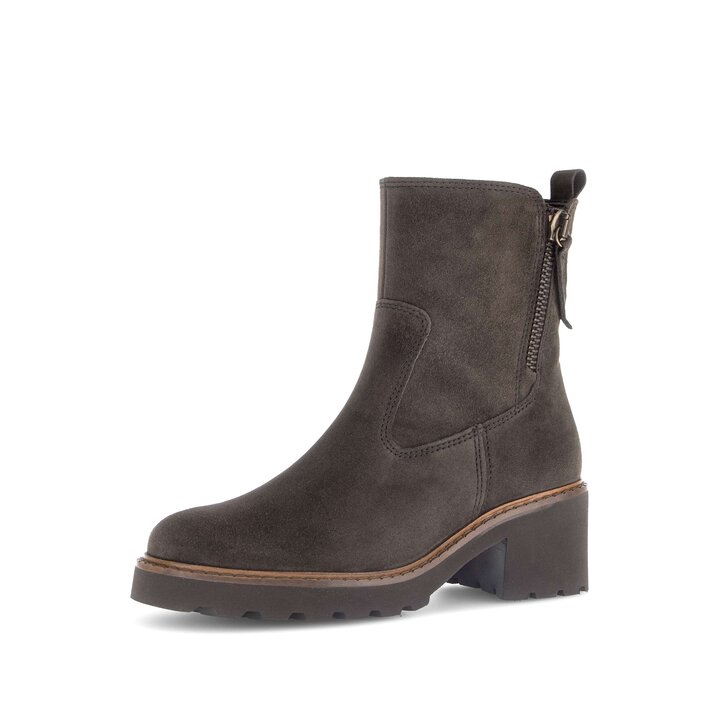 Stivaletto con plateau marrone #2