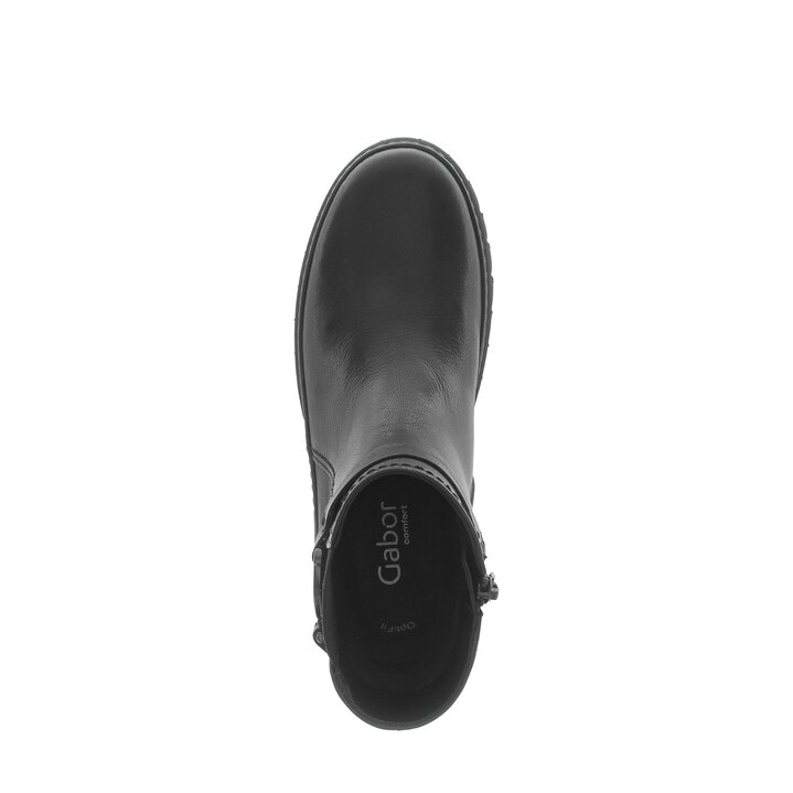 Sportliche Stiefelette schwarz #5