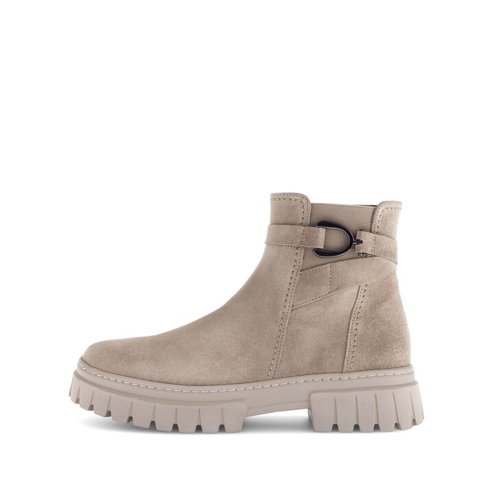 Sportief enkellaarsje beige #0