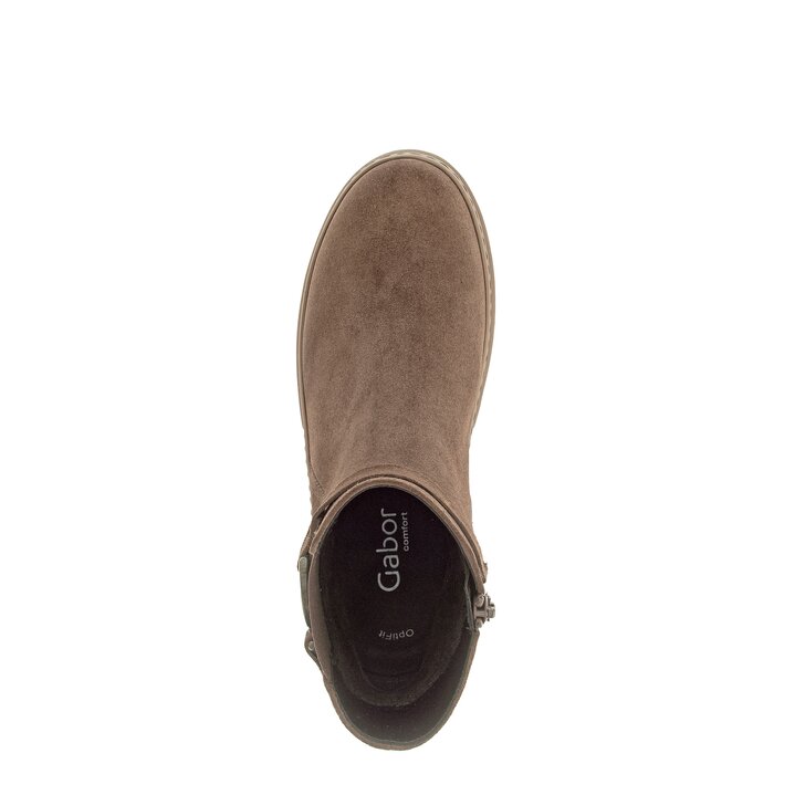 Sportliche Stiefelette braun #5