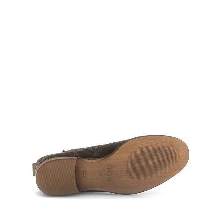 Schnürstiefelette grün #4