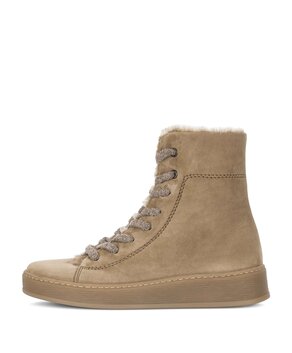 Sneaker high braun