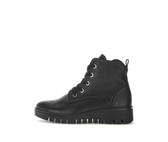 Sportliche Stiefelette schwarz #0
