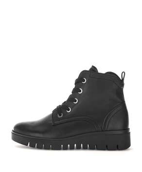 Sportliche Stiefelette schwarz