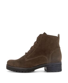 Stivaletto stringato marrone