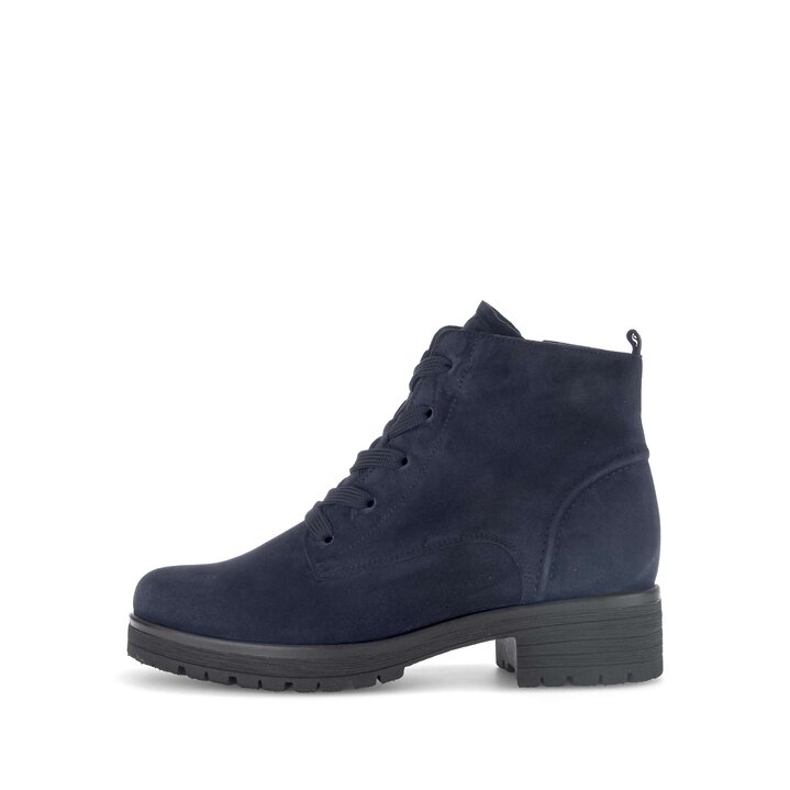 Stivaletto stringato blu #0