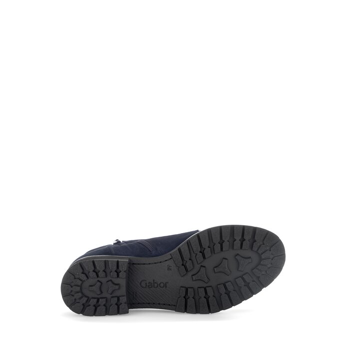 Stivaletto stringato blu #4