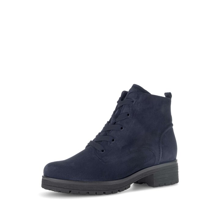 Stivaletto stringato blu #2