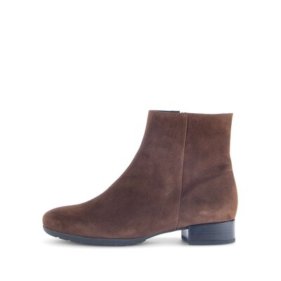 Elegante enkellaarsjes bruin