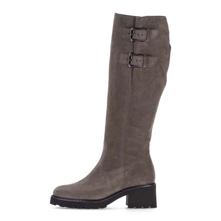 Bottes plateau marron #0