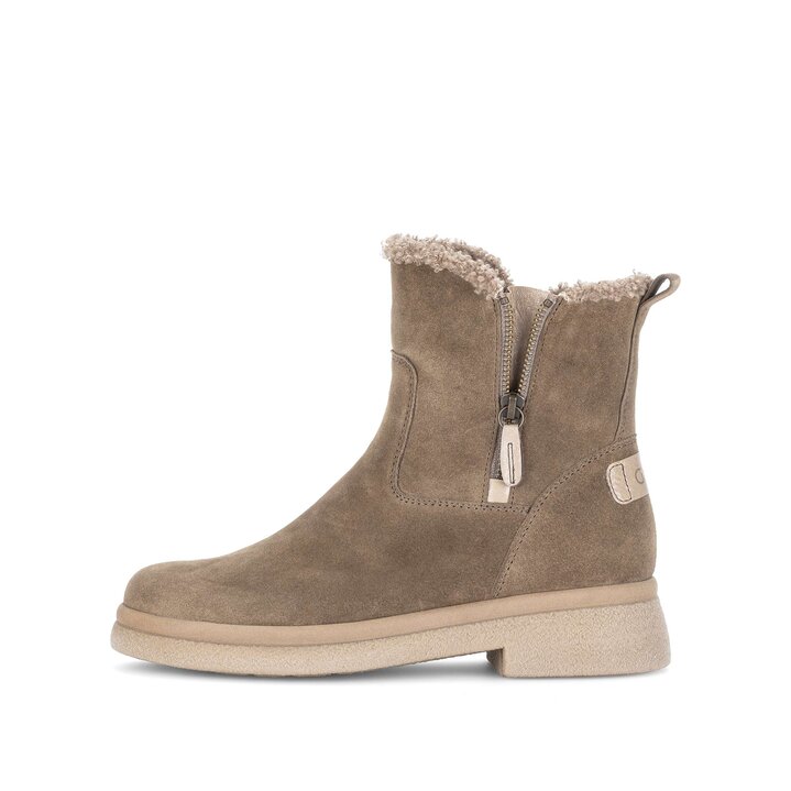 Sportliche Stiefelette braun #0