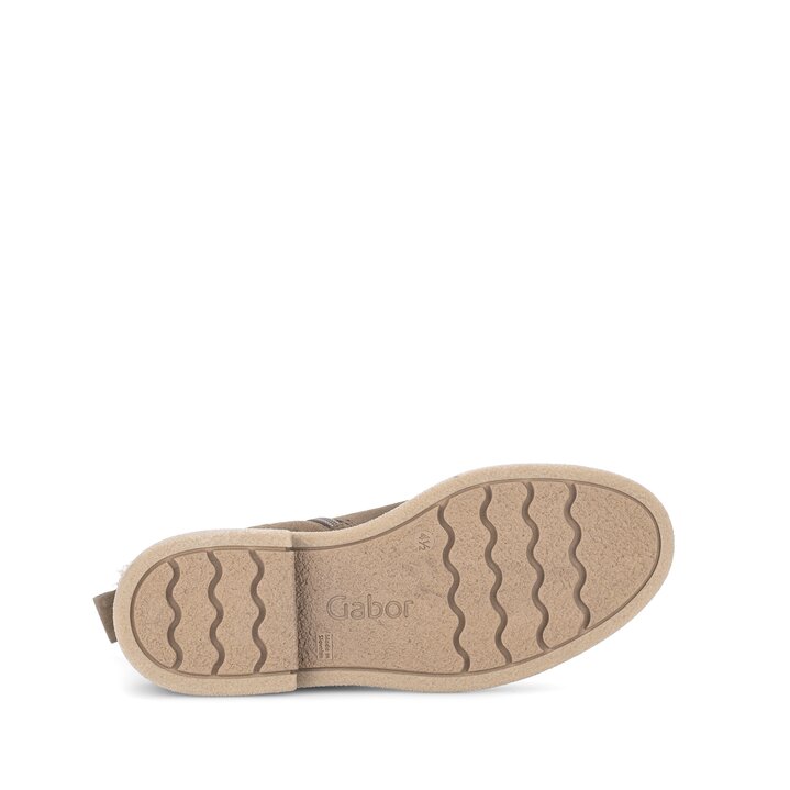 Sportliche Stiefelette braun #4