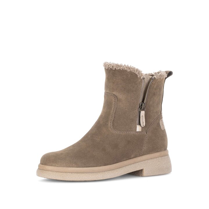 Sportliche Stiefelette braun #2