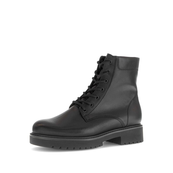 Schnürstiefelette schwarz #2