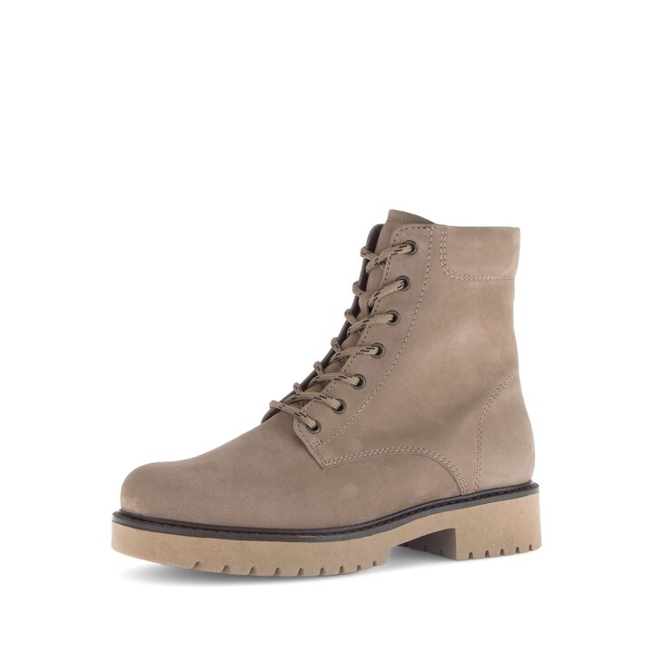 Schnürstiefelette beige #2