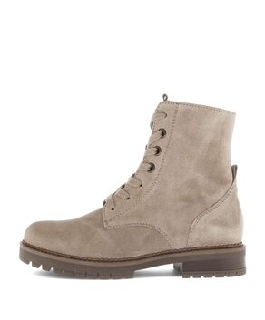 Bottine à lacets beige