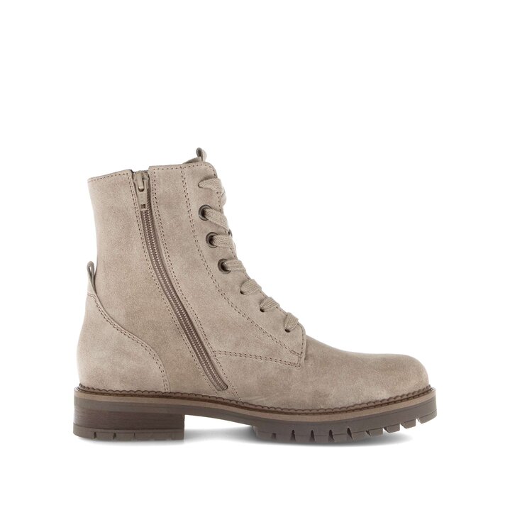 Stivaletto stringato beige #1