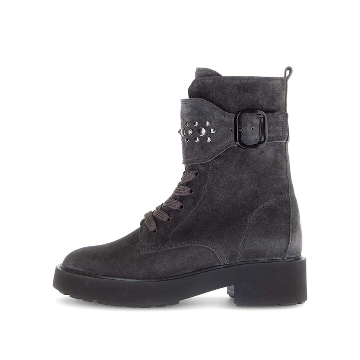 Schnürstiefelette grau #0