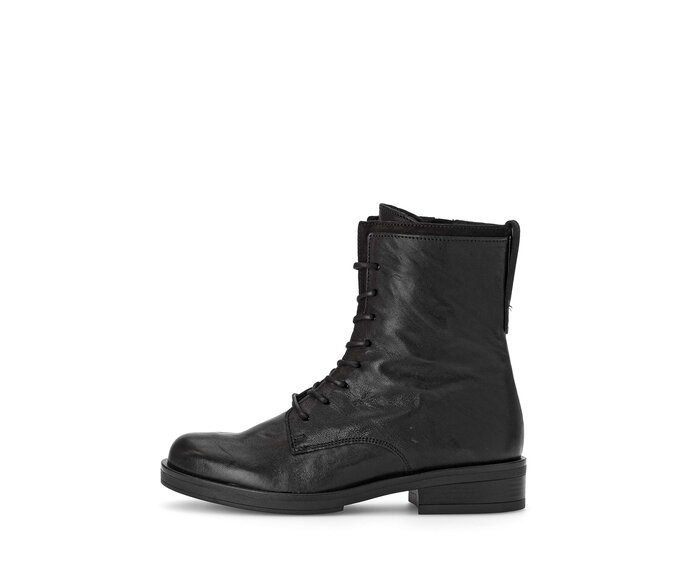 Stivaletto stringato nero #0
