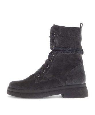 Stivaletto stringato grigio