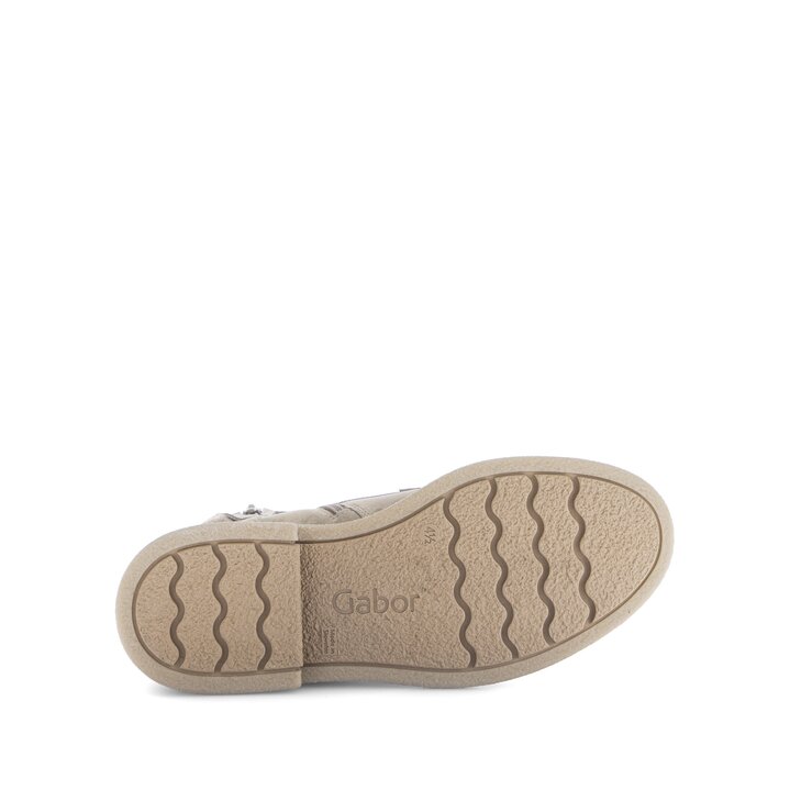 Bottine à lacets beige #4