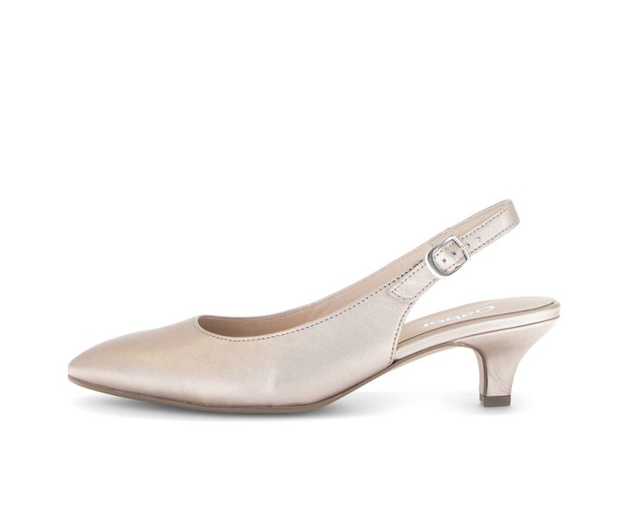Escarpins à bride arrière or #0