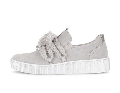Sneakers basse grigio