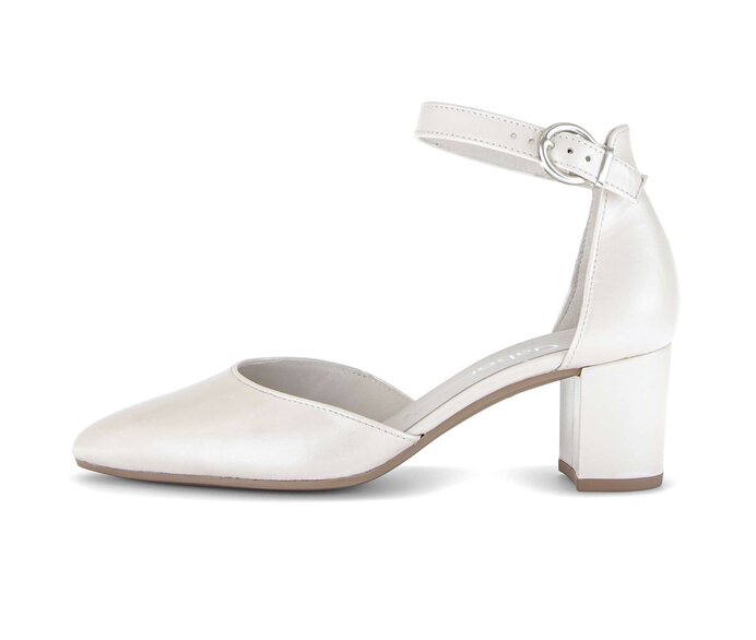 Spangenpumps weiß #0