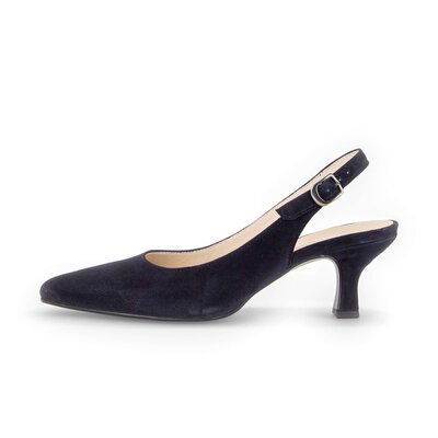 Slingpumps blau