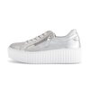 Sneaker low silber