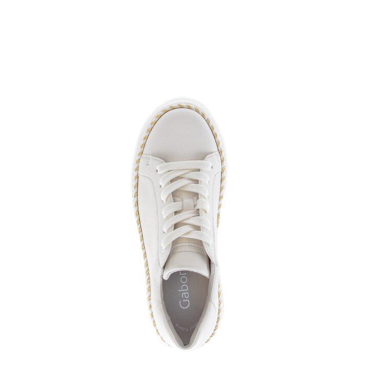 Sneaker low creme #5