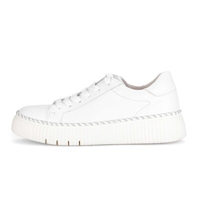 Lage sneaker wit