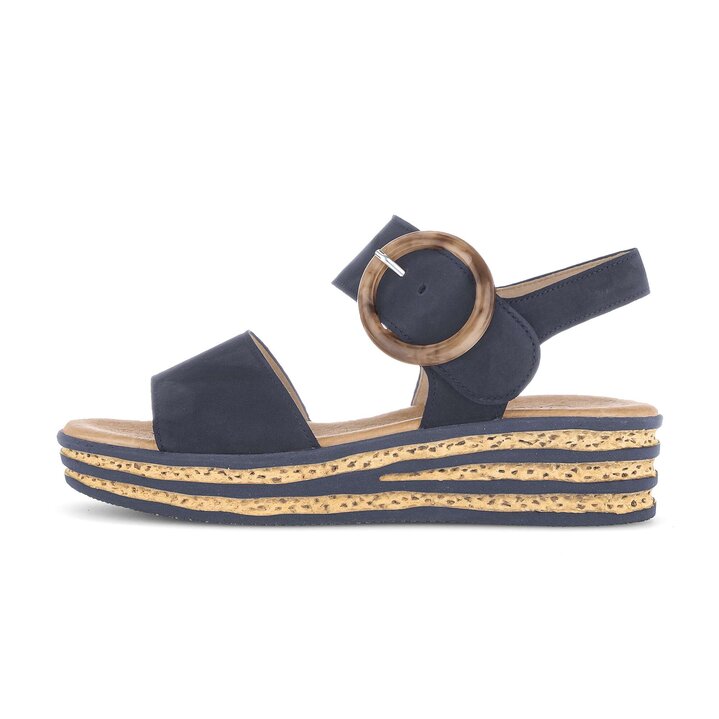 Plateau Sandale blau #0