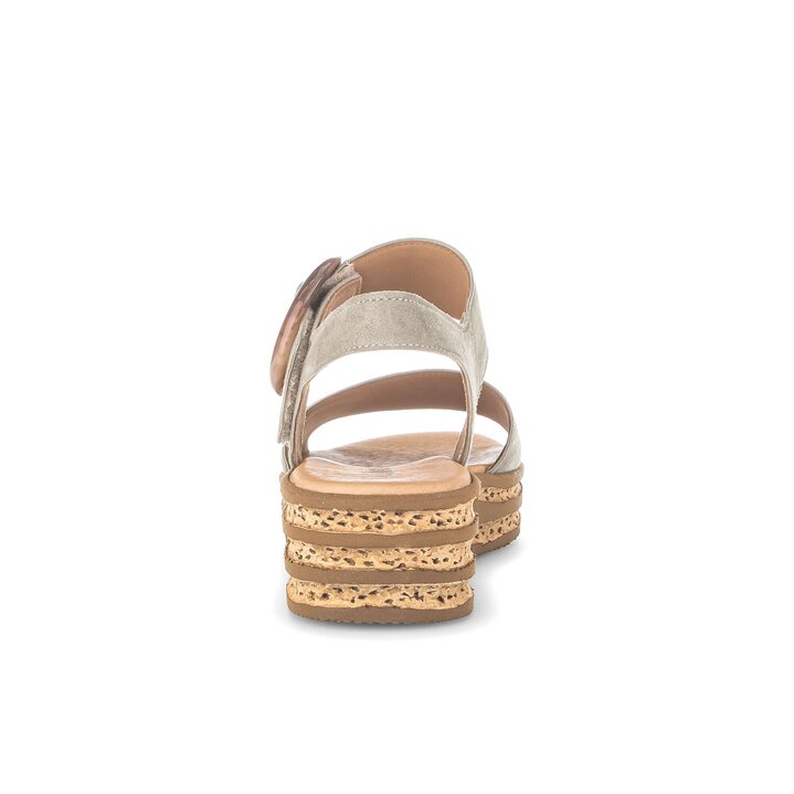 Platåsandaler grön #3