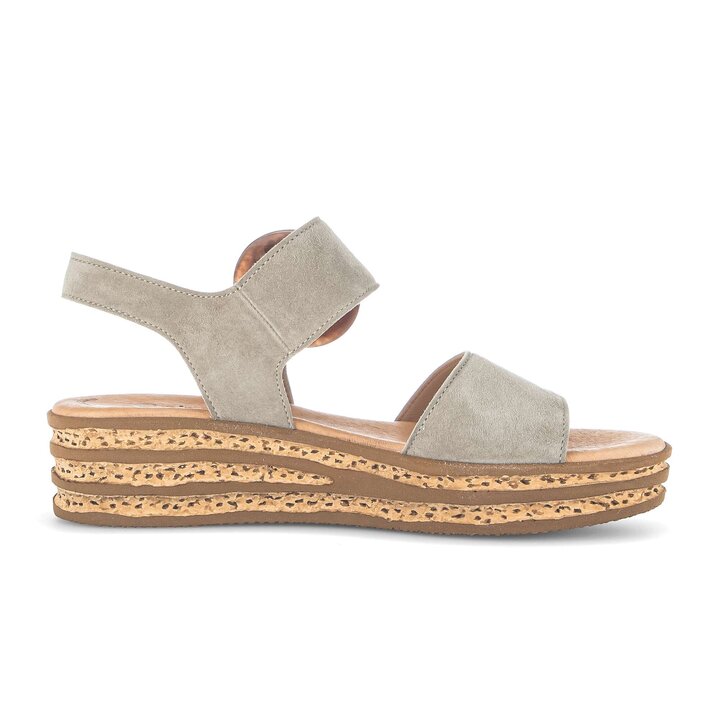 Platåsandaler grön #1