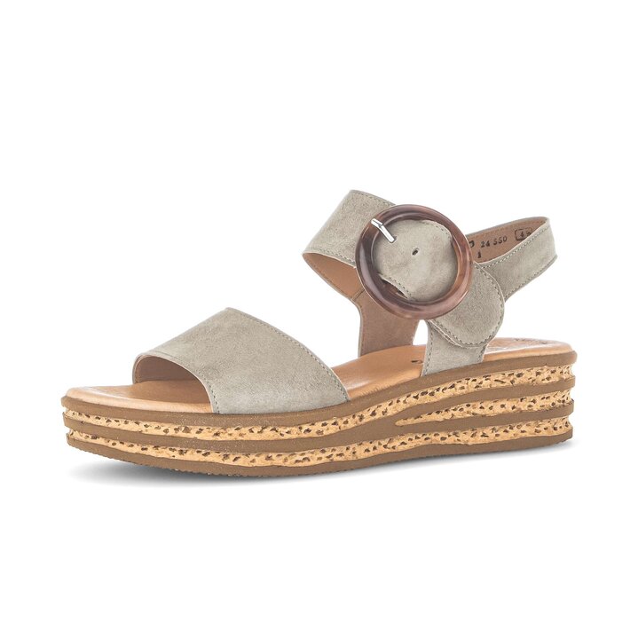 Platåsandaler grön #2