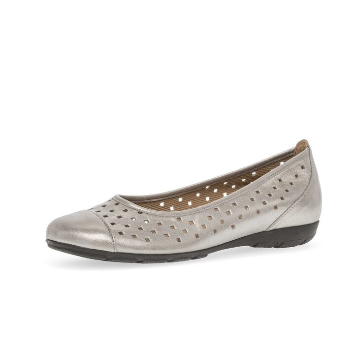 Sportiga ballerinor brons #2