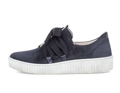 Sneakers basse blu