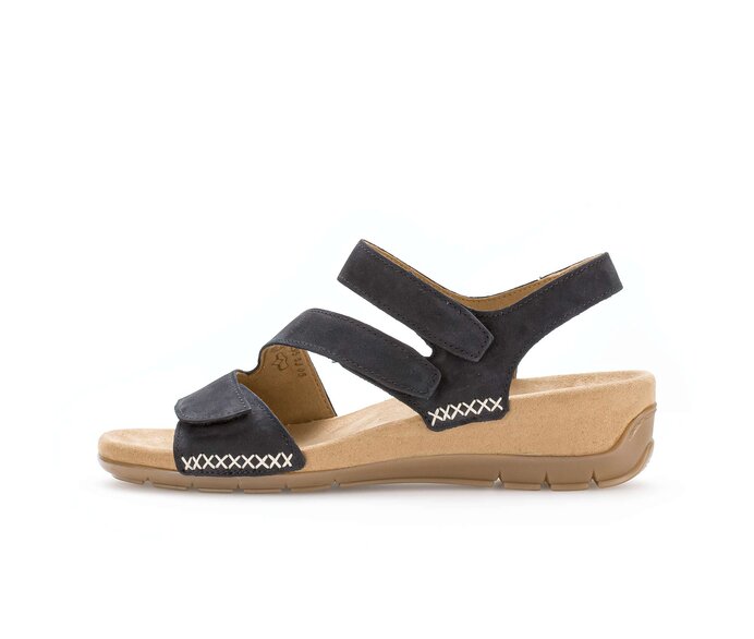 Keilsandalette Blau #0