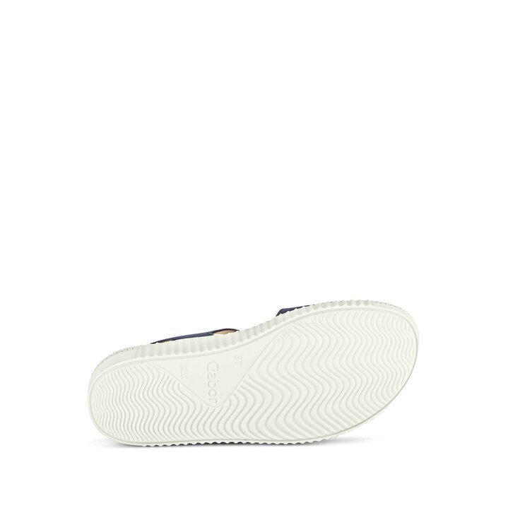 Plateau Sandale Blau #4