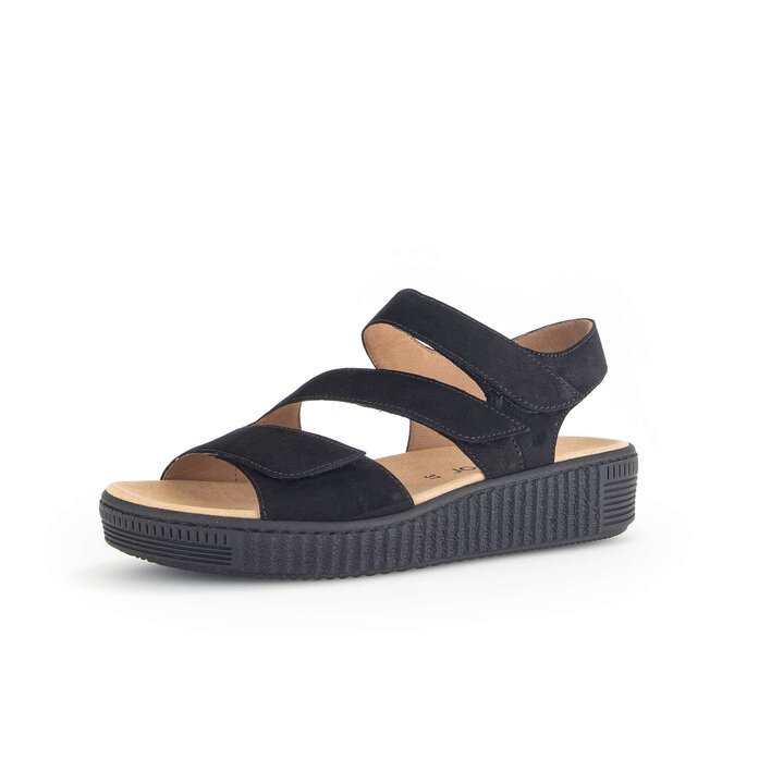 Sandale à plateforme noir #2