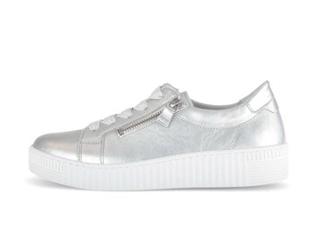 Sneaker low silber