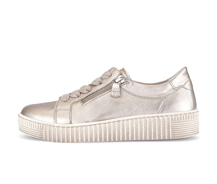 Lage sneaker goud #0