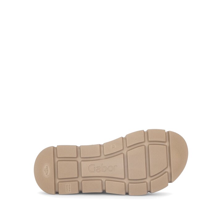 Sandalo con plateau beige #4